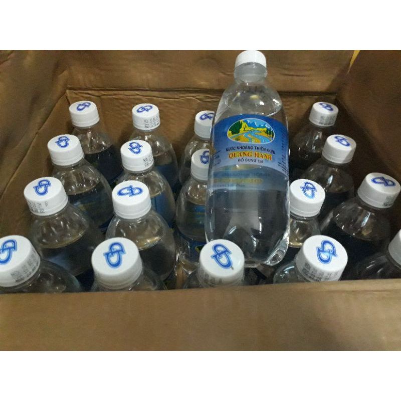 Thùng 20 chai nước khoáng mặn Công đoàn Quang Hanh 500 ml