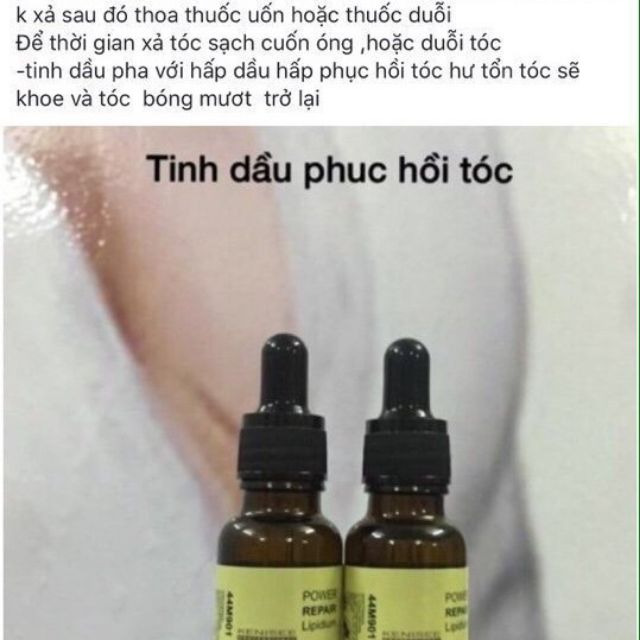 Tinh dầu phục hồi tóc kenisee