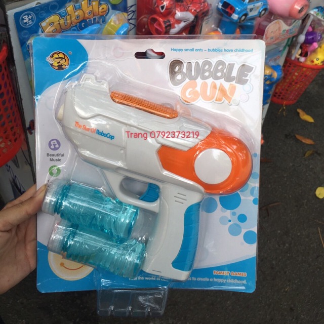 Đồ chơi súng bắn bong bóng xà phòng