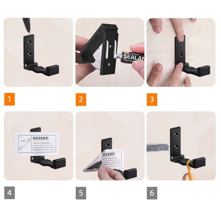 Móc gắn tường gập thông minh loại xịn