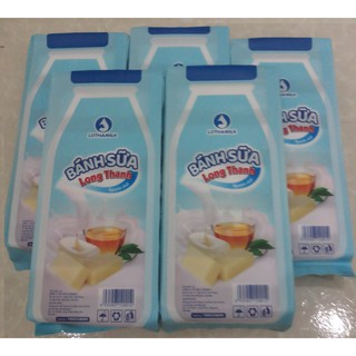 Combo 5 gói bánh sữa Long Thành LOTHAMILK - 140g 1 gói