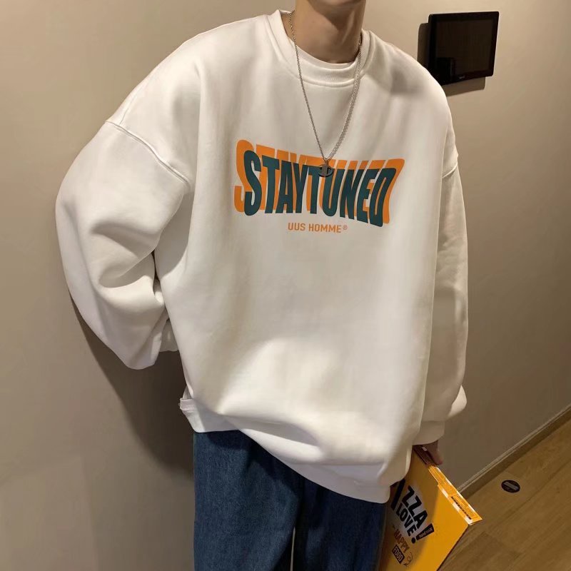 Áo sweater size M-5XL phong cách Hàn Quốc trẻ trung thời trang dành cho nam
