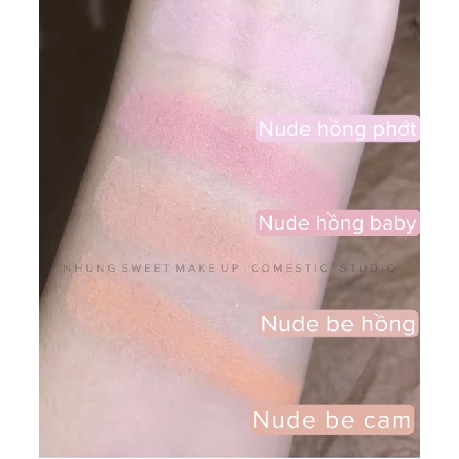 MÀU MÁ TONE NUDE - Tan lên là Hack tuổi cực kỳ 💯💯