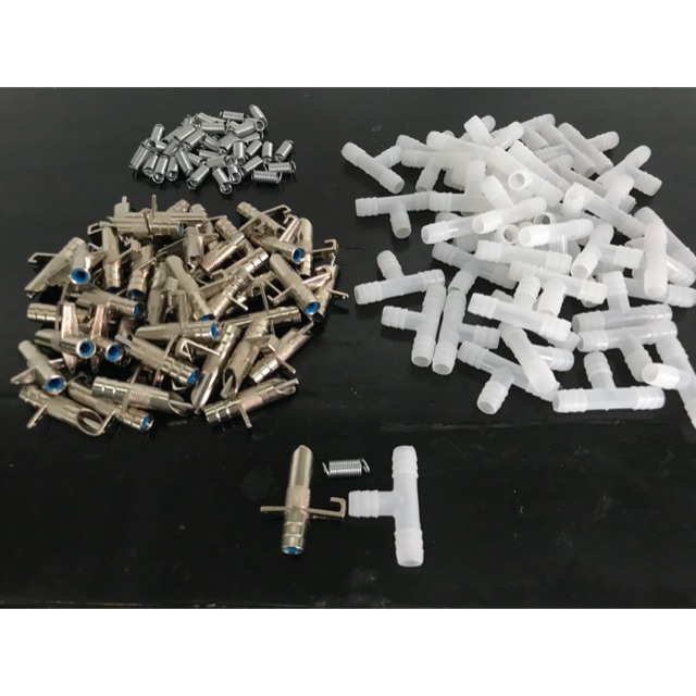 50 vòi thỏ crom - 50 bộ vòi thỏ uống nước tự động crom