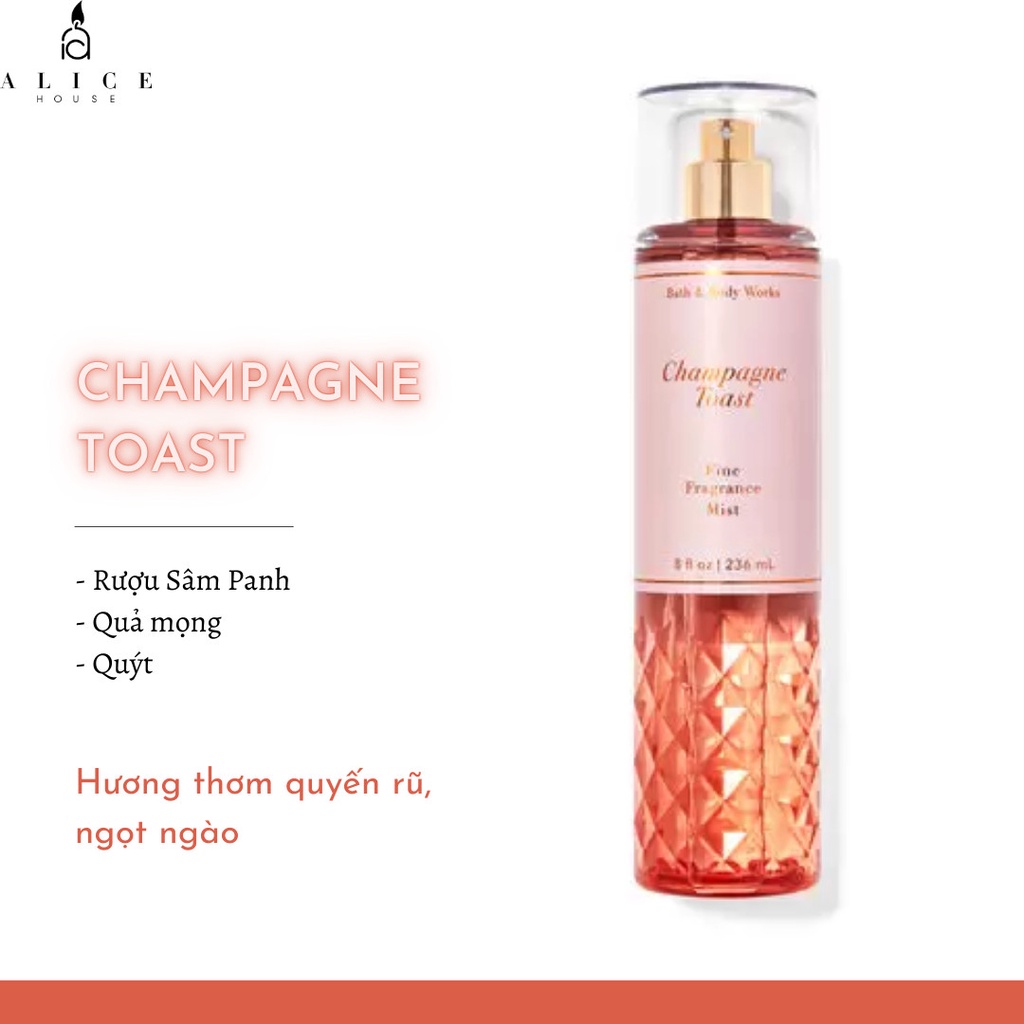 [Auth]  Xịt thơm body mist Bath&Body Works ( Nhiều mùi) 🌸 | BigBuy360 - bigbuy360.vn