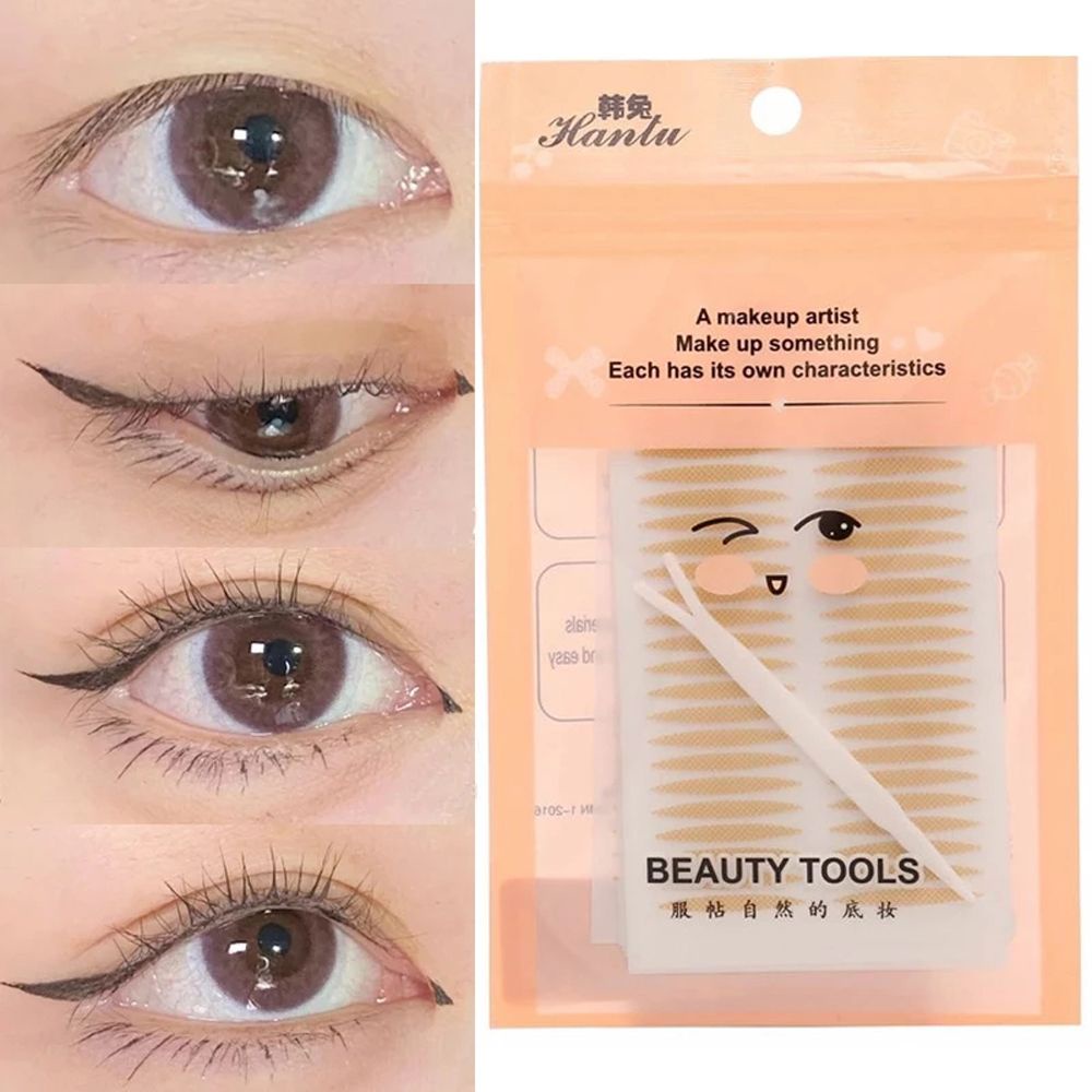 [Hàng mới về] Miếng dán tạo mắt hai mí dạng lưới thời trang lâu trôi không thấm nước