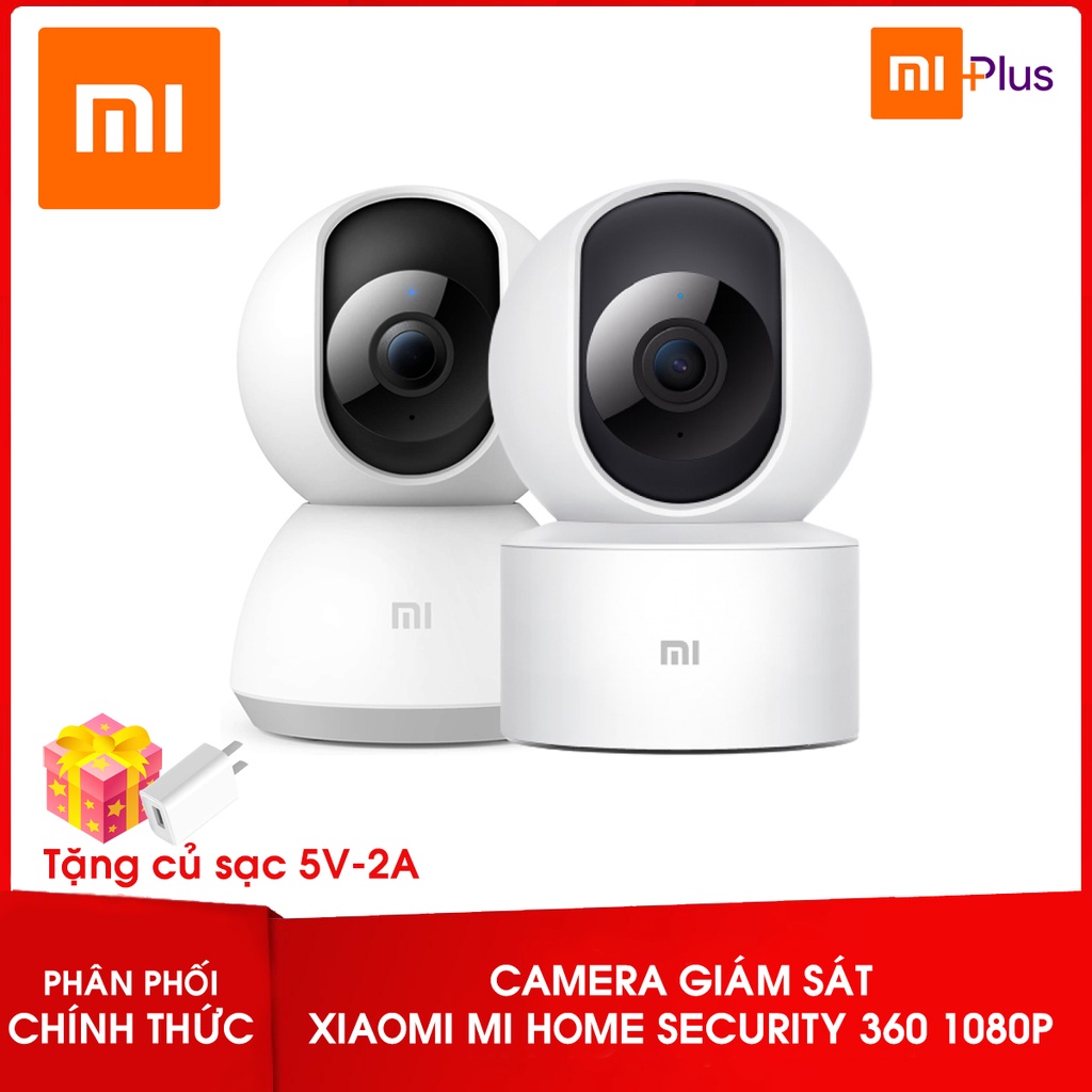 [Bản Quốc tế] Camera Giám Sát Xiaomi Mi Home Security 360° 1080P + Tặng củ sạc