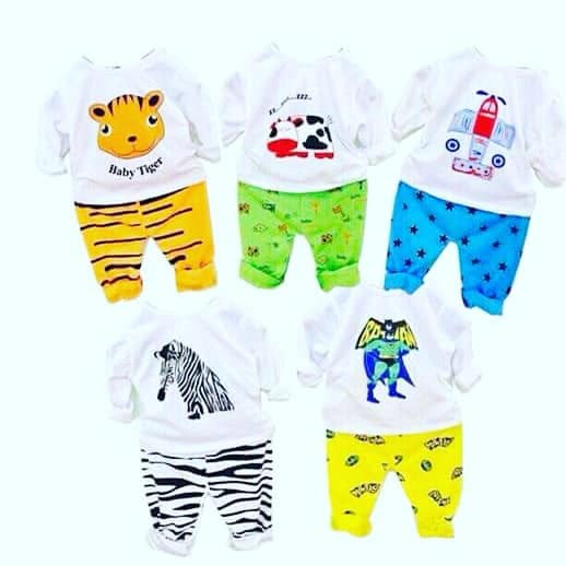 Séc 5 bộ tay dài cho bé