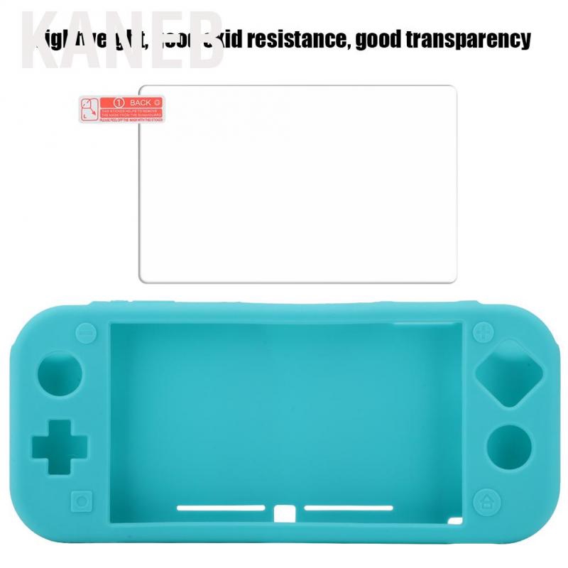 Ốp Lưng Silicone+Kính Cường Lực Cho Máy Chơi Game Nintendo Switch Lite