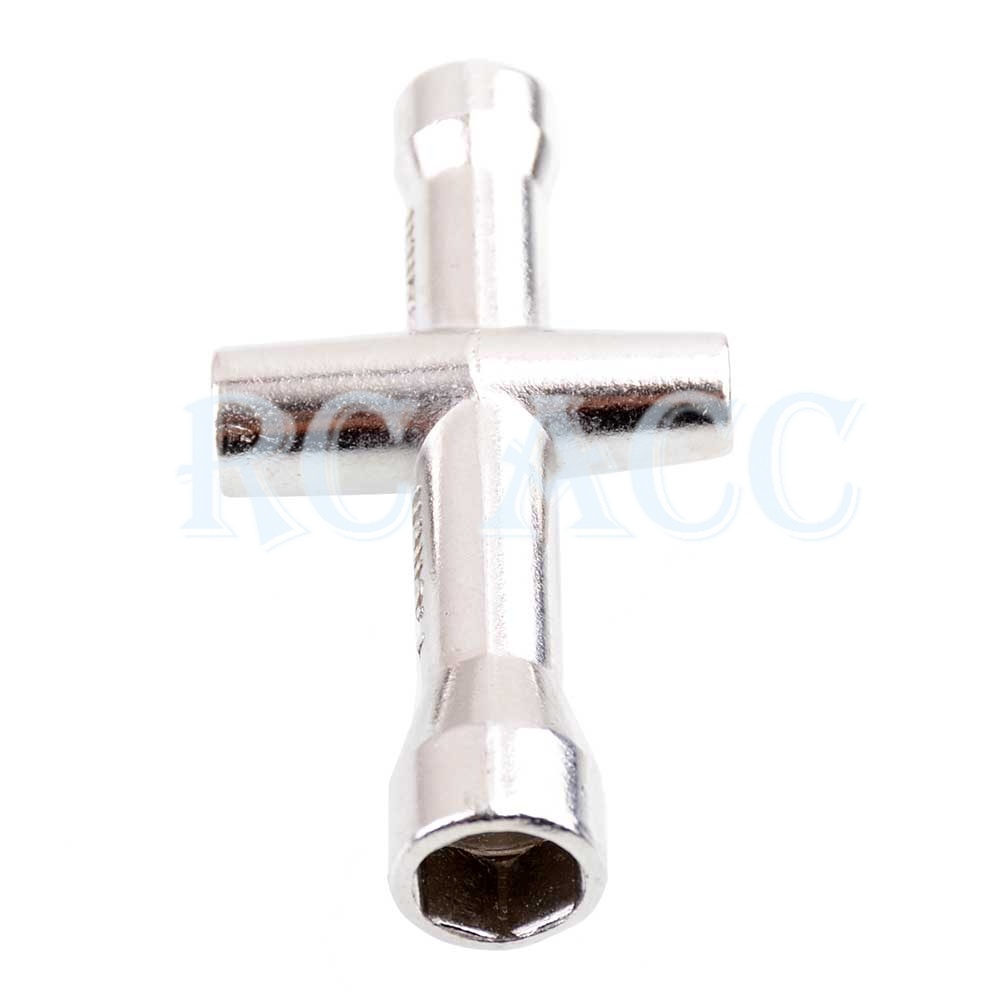 Cờ Lê Đầu Lục Giác Hình Chữ Thập RC 80132 4/5/5.5/7mm Cho Xe Điều Khiển Từ Xa HSP