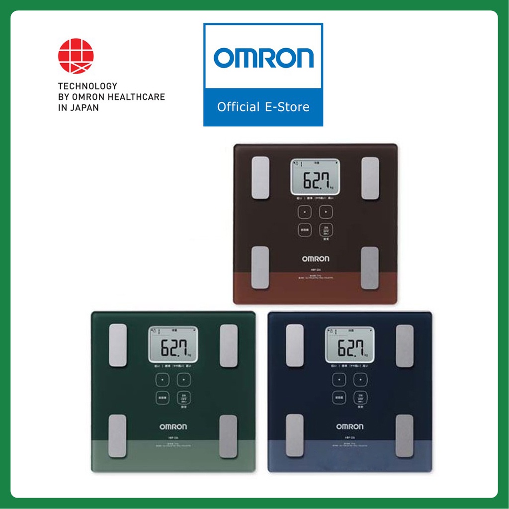 Cân Phân Tích Lượng Mỡ Cơ Thể Điện Tử Cao Cấp Omron HBF-224 | Thương Hiệu Nhật Bản - Bảo Hành 3 Năm