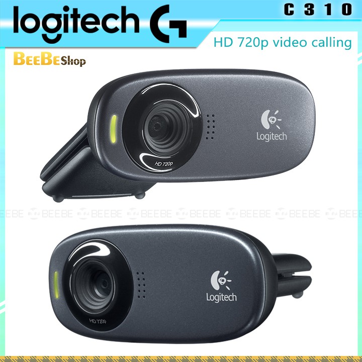 Logitech C310 - Webcam Gọi Video Trực Tuyến, Chất Lượng HD 720p | BigBuy360 - bigbuy360.vn