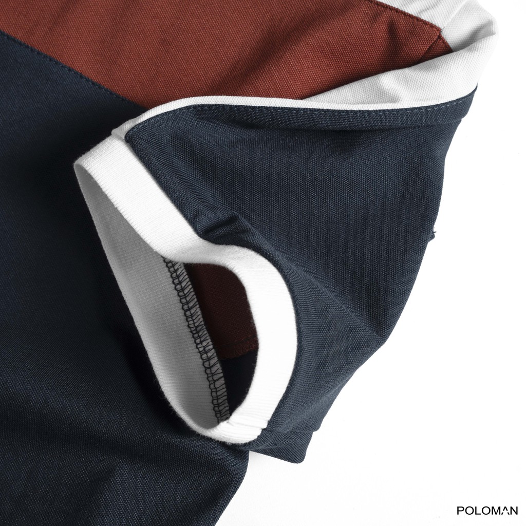 Áo Polo nam cổ bẻ phối RAGO,vải cá sấu Cotton xuất xịn,chuẩn form,trẻ trung - thanh lịch - POLOMAN. | BigBuy360 - bigbuy360.vn