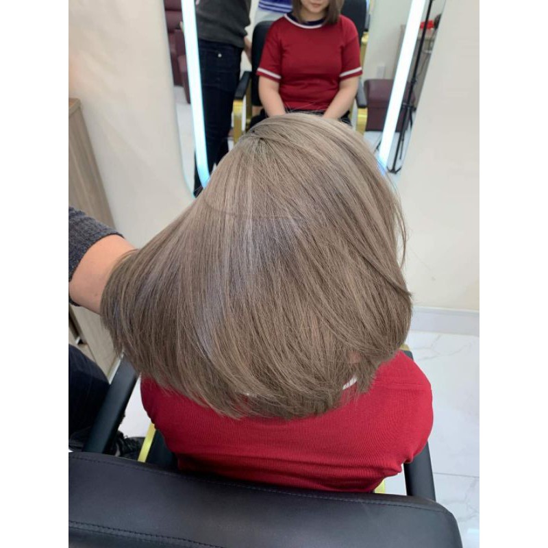 Thuốc nhuộm tóc cao cấp màu nâu tây, nâu khói, nâu xám, nâu sáng da - Hair Care Q4