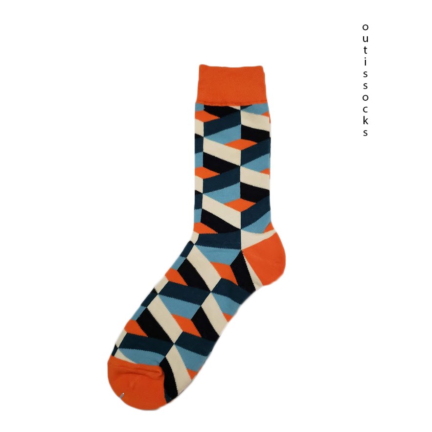 LOZENGE SOCK-VỚ SỌC CÁ TÍNH
