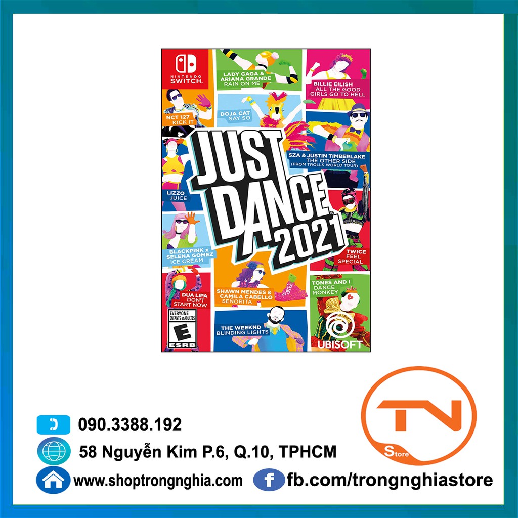 Đĩa Game Switch - Just Dance 2021