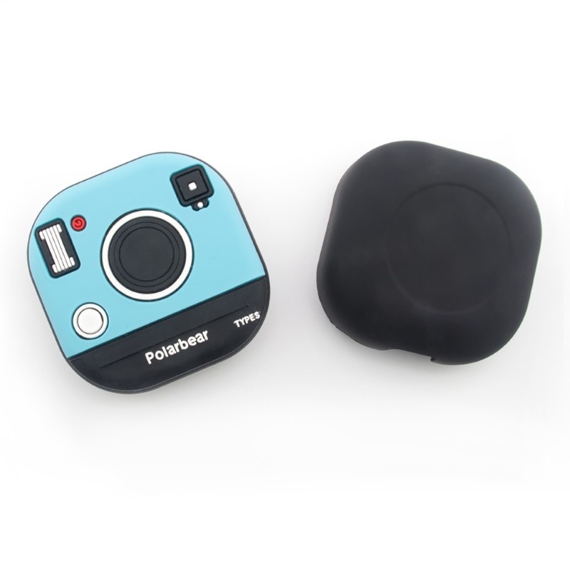 Vỏ bảo vệ hộp sạc Samsung Galaxy Buds Live bằng silicon họa tiết đáng yêu