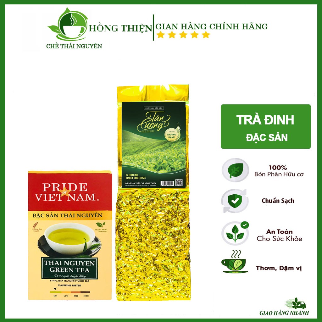 ĐÓNG HỘP QUÀ BIẾU ***CHÈ THÁI NGUYÊN - CHÈ ĐINH ĐẶC SẢN TÂN CƯƠNG | BigBuy360 - bigbuy360.vn