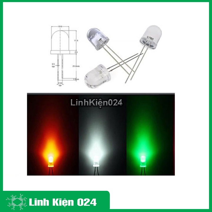 Led Siêu Sáng Phi 10mm