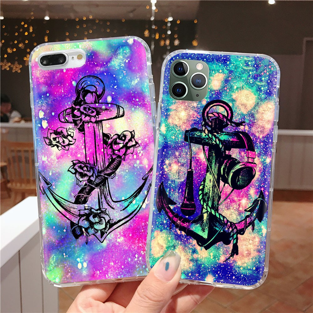 Ốp Điện Thoại Trong Suốt Hình Chữ Love Like Anchor Cho Iphone 6s 6 7 8 Plus 5 5s Se 5c 4 4s At71