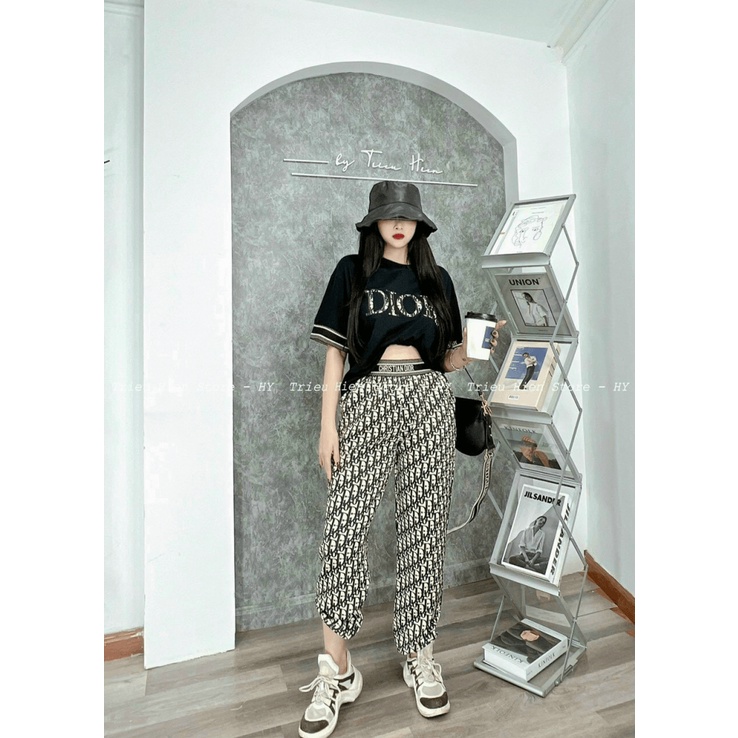 Sét Cotton Có In LOGO Thương Hiệu ĐÌ Ơ Siêu HOT, Nhanh Tay Đặt Đơn Kẻo Hết! UP