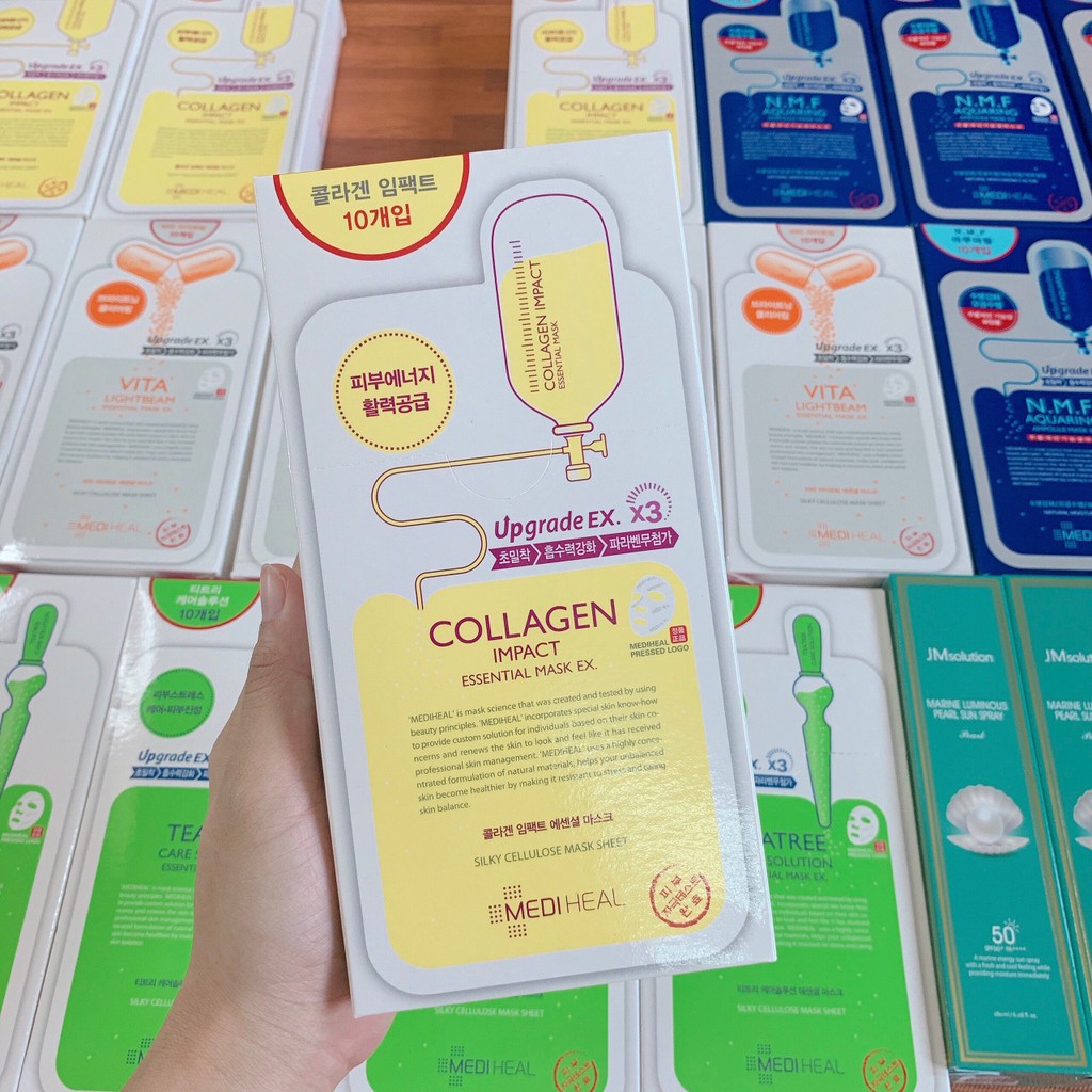 Mặt nạ 💖𝑭𝑹𝑬𝑬𝑺𝑯𝑰𝑷💖 mặt nạ mediheal dưỡng da các loại - cấp ẩm dưỡng trắng da | Thế Giới Skin Care