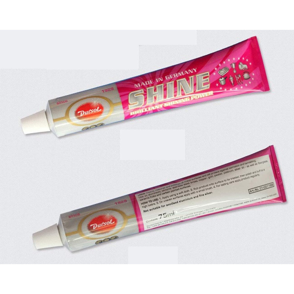KEM ĐÁNH BÓNG LÀM SÁNG BÓNG BỀ MẶT CROM, KIM LOẠI CÁC LOẠI VÀ NHỰA DUROSOL(AUTOSOL) SHINE - 75ML 11883