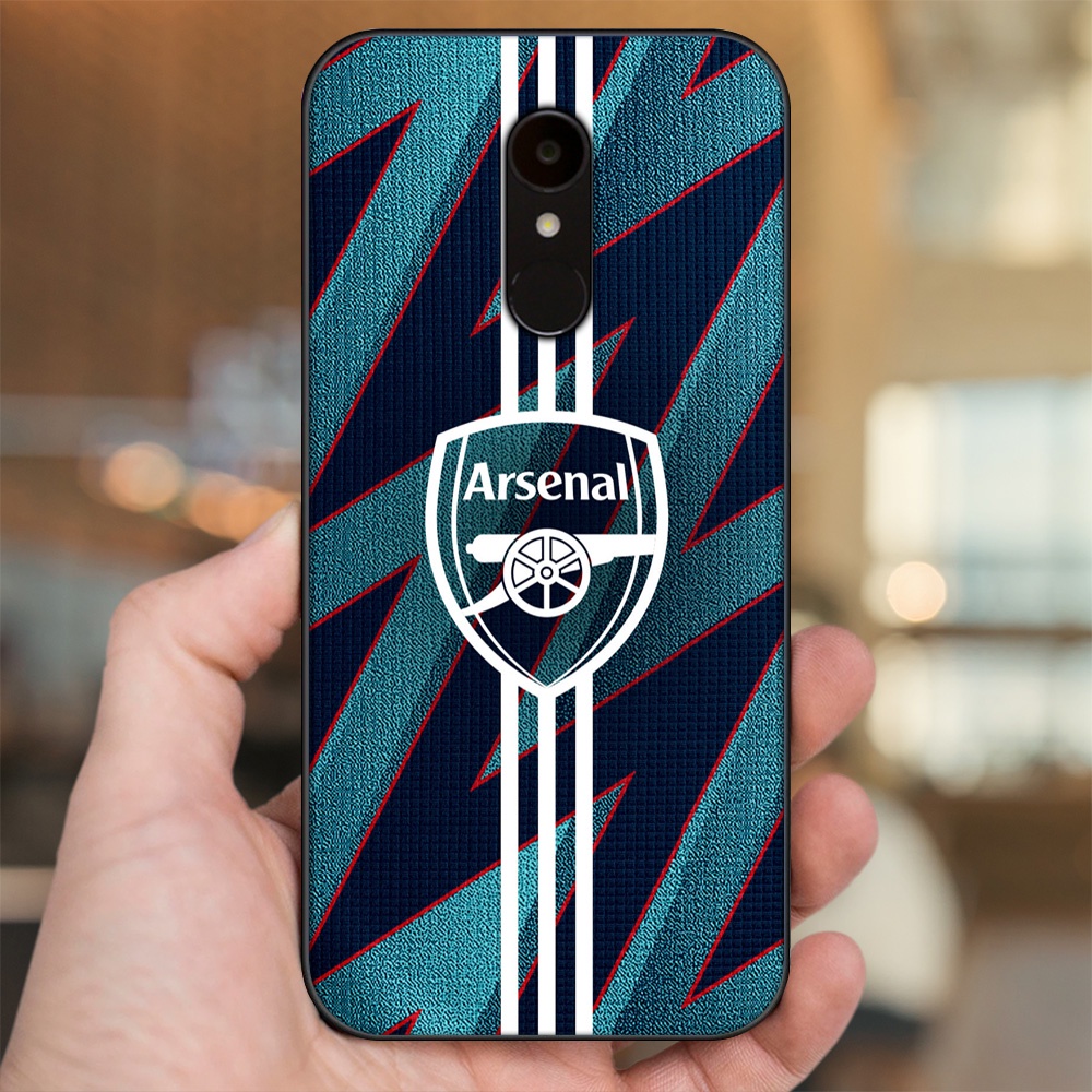 Ốp lưng Xiaomi Redmi 5 viền đen in hình Arsenal FC
