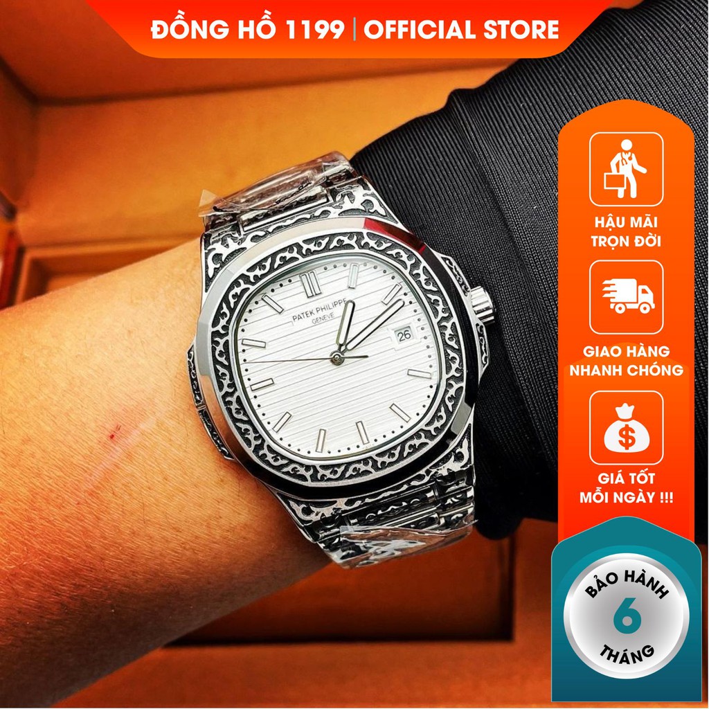 Đồng hồ cơ nam dây da cao cấp chống nước chống xước tuyệt đối sang trọng lịch lãm bảo hành 6 tháng 5007Y - 1199 Watches | BigBuy360 - bigbuy360.vn