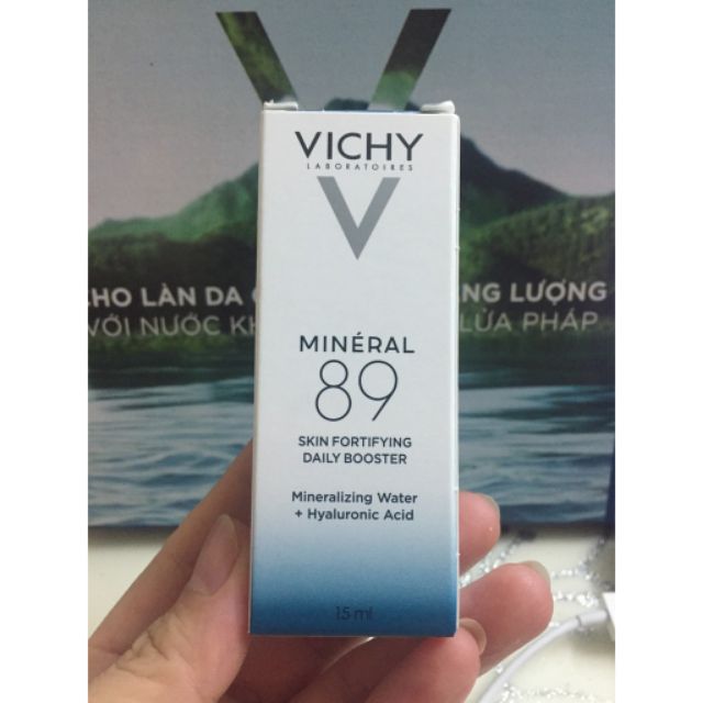 [Mini] Dưỡng chất khoáng cô đặc Vichy Mineral 89 15ml