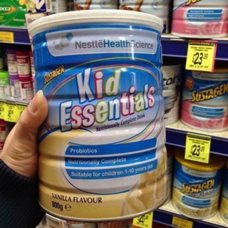 Sữa kid esentials- úc 800g