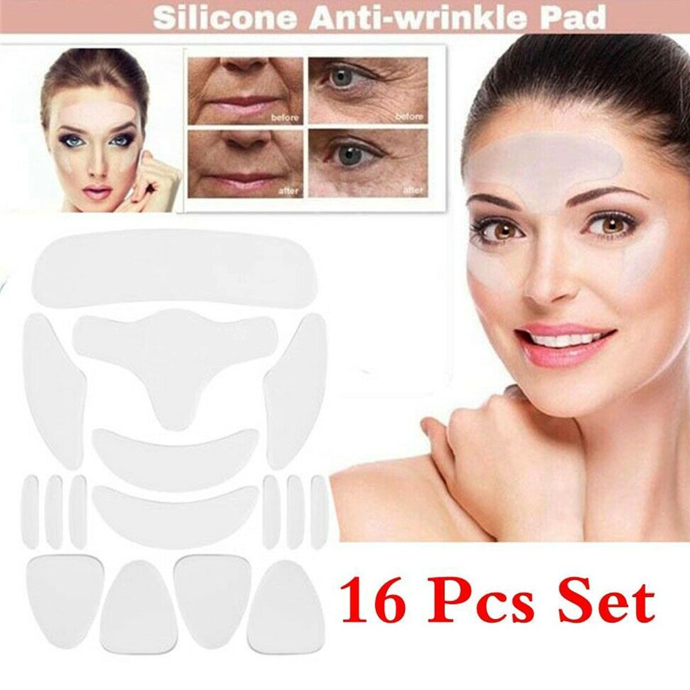 [Hàng mới về] Miếng dán nâng cơ mặt bằng silicon chống nếp nhăn có thể tái sử dụng tiện lợi