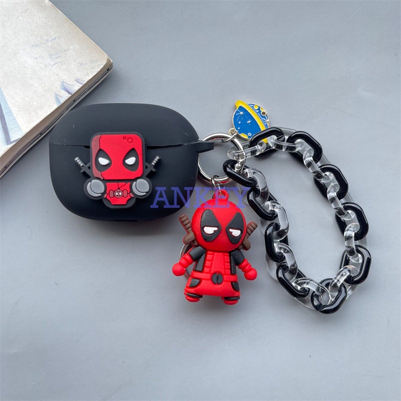 Oppo Enco Buds 2 Vỏ Bảo Vệ Hộp Sạc Tai Nghe Bằng Silicon Họa Tiết Hoạt Hình Spiderman Chống Thấm Nước / Sốc