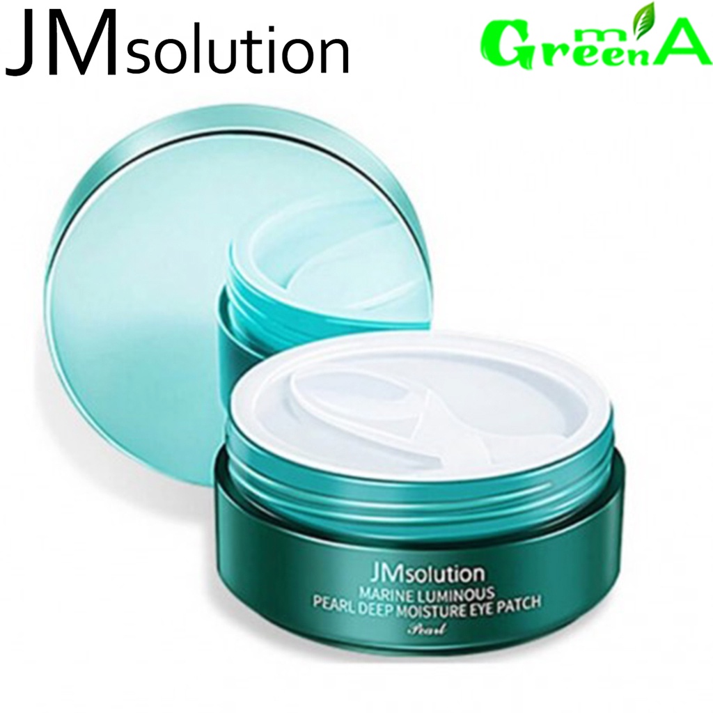 Mặt Nạ Mắt JMSOLUTION Ngọc Trai Jmsolution Marine Luminous Pearl Deep Moisture Eye Patch Cấp Ẩm Dưỡng Trắng