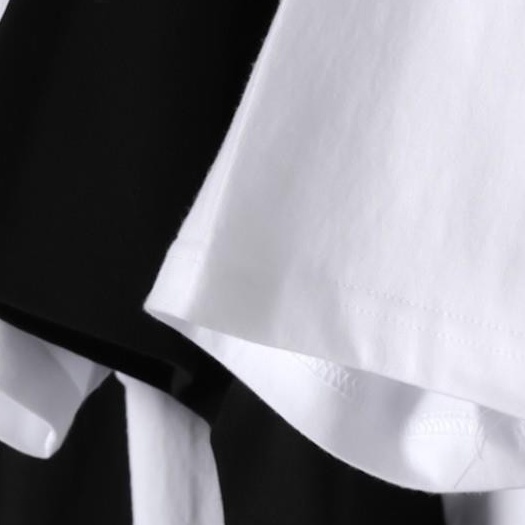 Áo Thun Trơn 100% Cotton Mát Lạnh Vải Dày Dặn Nam Nữ Thời Trang - La mode