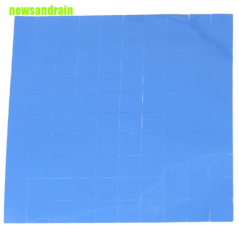 Set 100 Miếng Silicon Tản Nhiệt Làm Mát Cpu Gpu 10x10 X 0.5mm | BigBuy360 - bigbuy360.vn