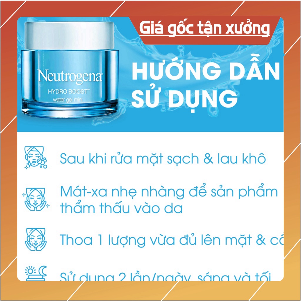 Kem dưỡng ẩm cấp nước Neutrogena Hydro Boost water gel mini 15g