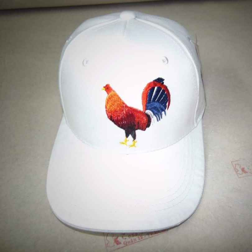 Nón Mũ Lưỡi Trai, Nón Kết Nam Nữ Thêu Logo Theo Yêu Cầu Hình Gà, Rồng Độc Đáo