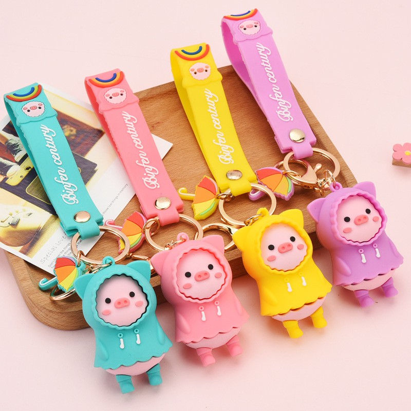 Móc Khóa treo chìa khóa balo dễ thương chú heo hot trend 💕FREESHIP 50k💕 - Những Điều Bình An