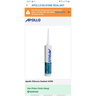 Keo Silicone A300, A500 APOLLO [Hàng chính hãng]
