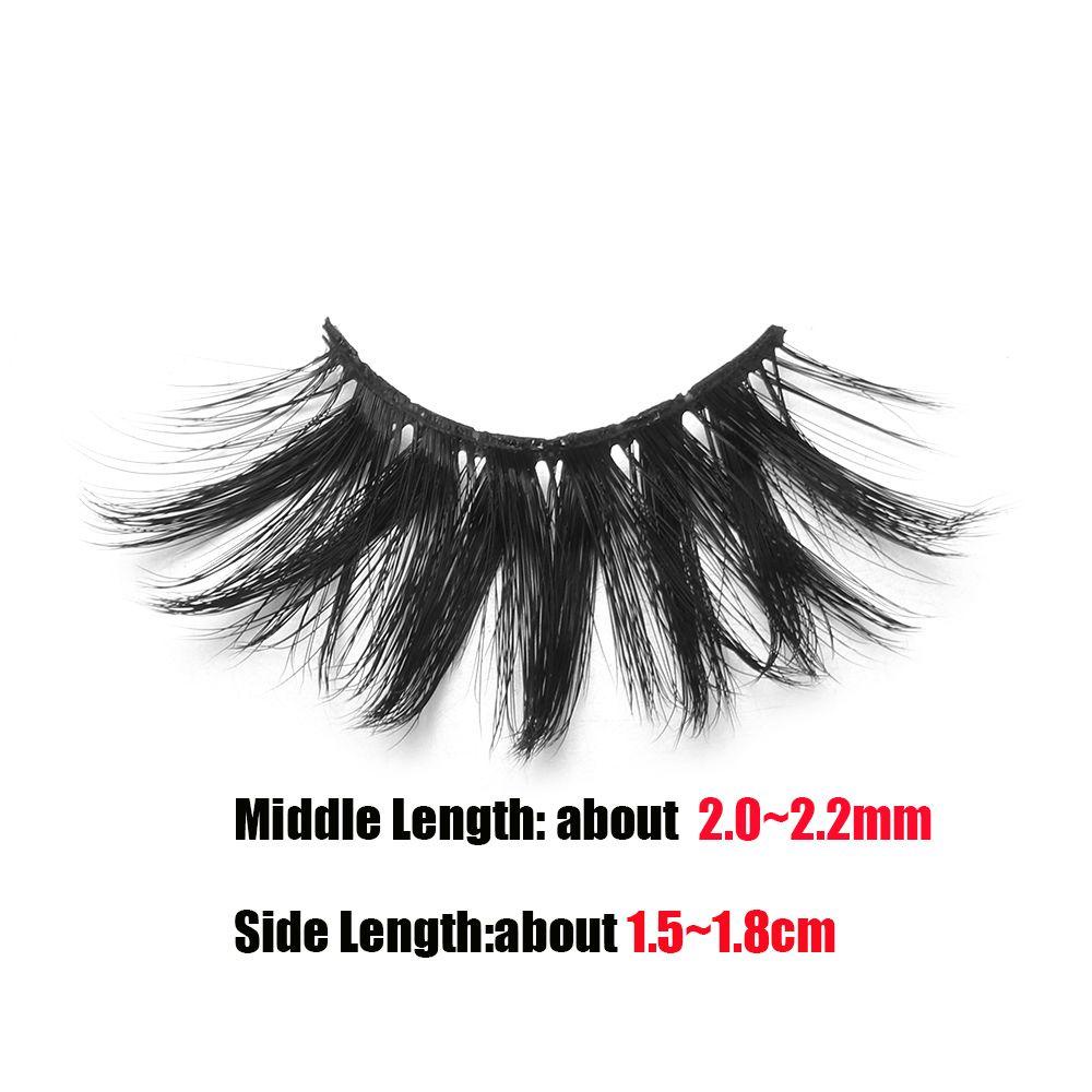 Set 5 Cặp Lông Mi Giả Mềm Mại Và Dày Hiệu Quả MIH SKONHED