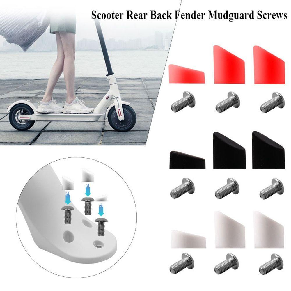 SUYO Set 3 Nắp Đậy Ốc Vít Bánh Sau 3 Màu Cho Xe Điện Scooter