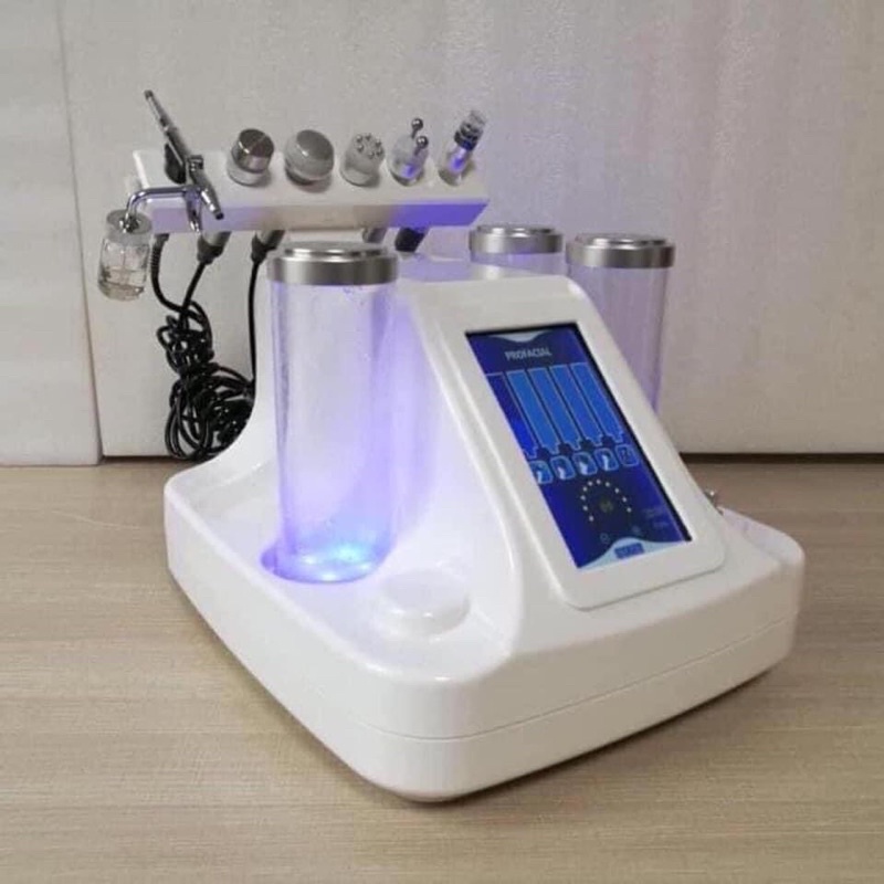máy aqua h2o2 6in1 làm mặt spa