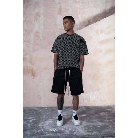 Áo phông nam nữ MIKENCO Monogram Tshirt