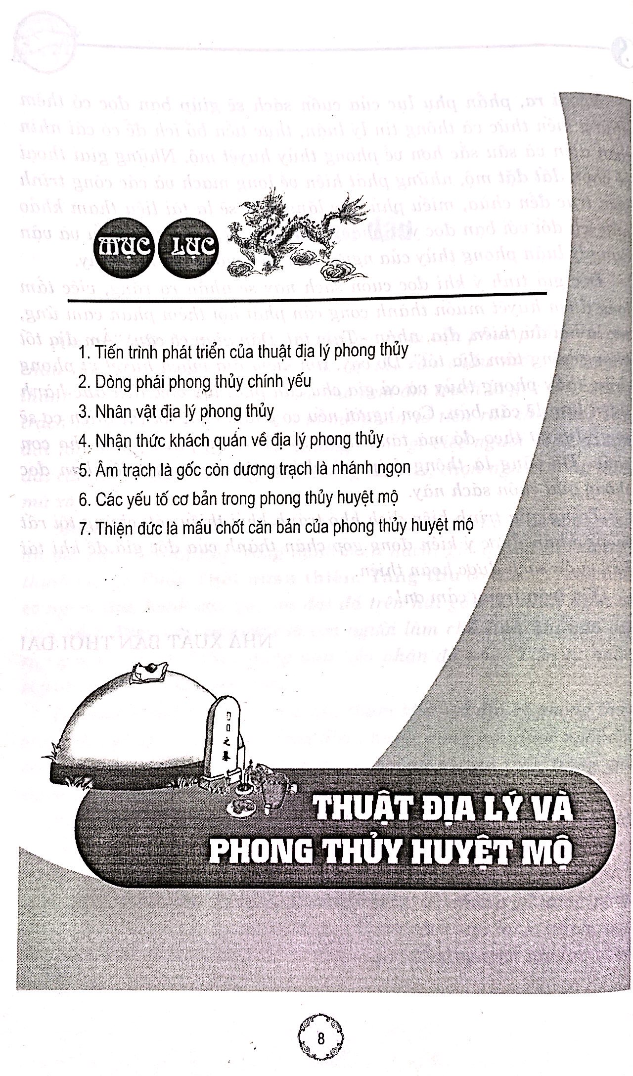 Sách Phong Thủy Đặt Mộ Và Xem Thế Đất