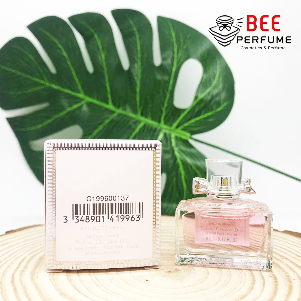 Nước Hoa Dior Miss Dior Rose N’Roses EDT mini 5ML chính hãng cho nữ