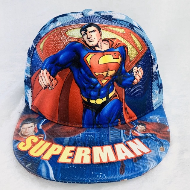 Nón cho bé trai, mũ bé trai hình superman cực ngầu, siêu cá tính