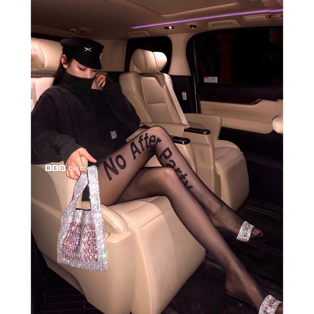 Alexderwang NO AFTER PARTY Quần Legging NYLON Mới 2020