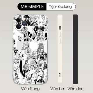 Ốp Lưng Fairy tail manga collage iphone case  cho Iphone 5 6 7 8 Plus 11 12 Pro Max X Xr PAP20210943