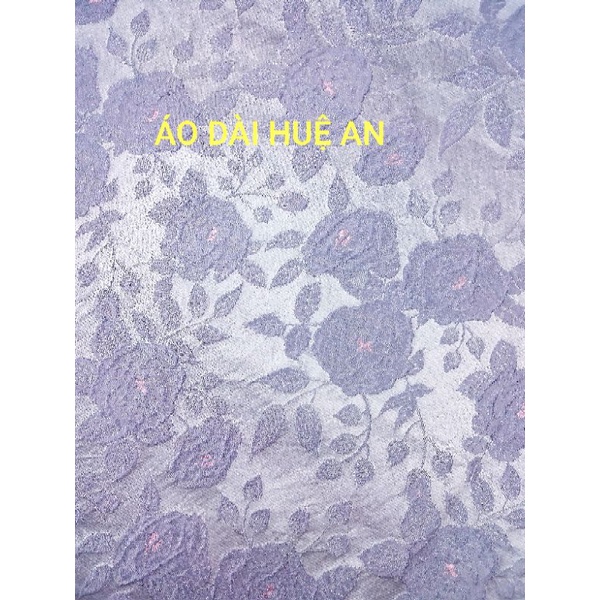 Gấm tafta hoa nổi, dày dặn, mềm, tạo form, may áo dài cách tân, đầm váy, vest, áo khoác,... Đơn vị tính 0.5m